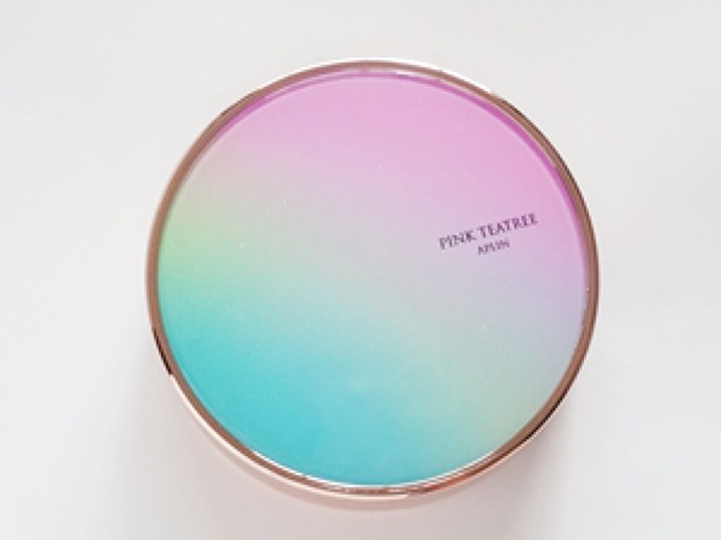 ピンクティーツリーカバークッション/APLIN/クッションファンデーションを使ったクチコミ(2枚目)