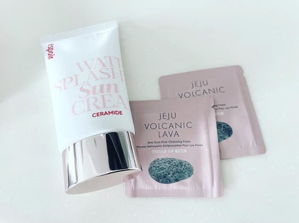 ウォータースプラッシュサンクリーム セラミド/espoir/日焼け止めクリームを使ったクチコミ(1枚目)