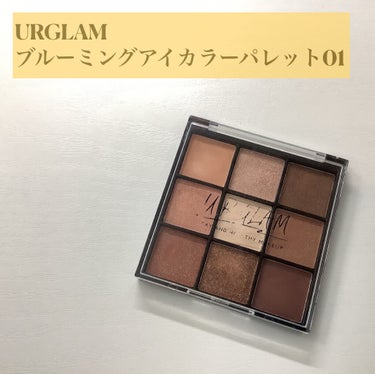 UR GLAM　BLOOMING EYE COLOR PALETTE/U R GLAM/アイシャドウパレットを使ったクチコミ（3枚目）