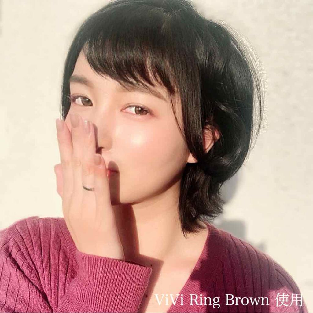 ViVi Ring 1day/OLENS/ワンデー（１DAY）カラコンを使ったクチコミ（3枚目）