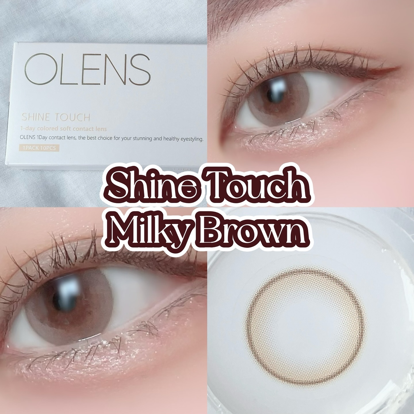 ムーンライズデュー/OLENS/１ヶ月（１MONTH）カラコンを使ったクチコミ（3枚目）