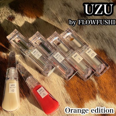 宝島社 UZU BY FLOWFUSHI 38℃/99℉ LIP COLLECTION BOOK ORANGE editionのクチコミ「UZU byFLOWFUSHI
38°c/99°F   LIP COLLECTION BOOK.....」（1枚目）