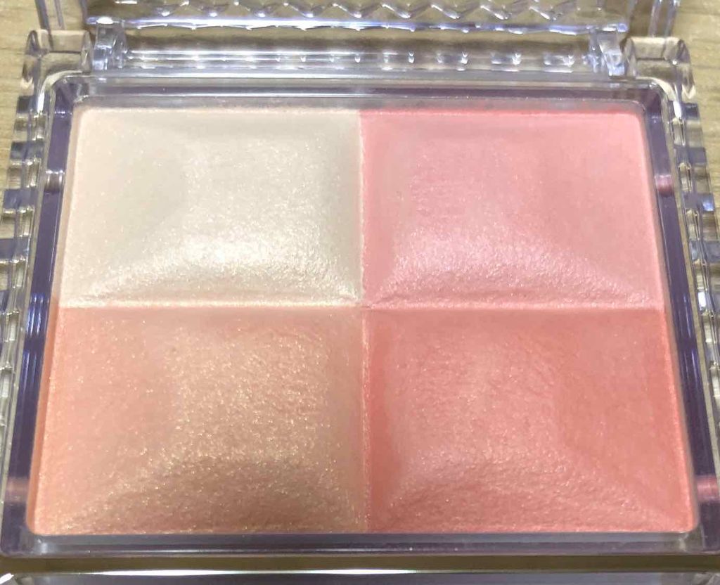 ミックスカラーチーク/CEZANNE/パウダーチークを使ったクチコミ（3枚目）