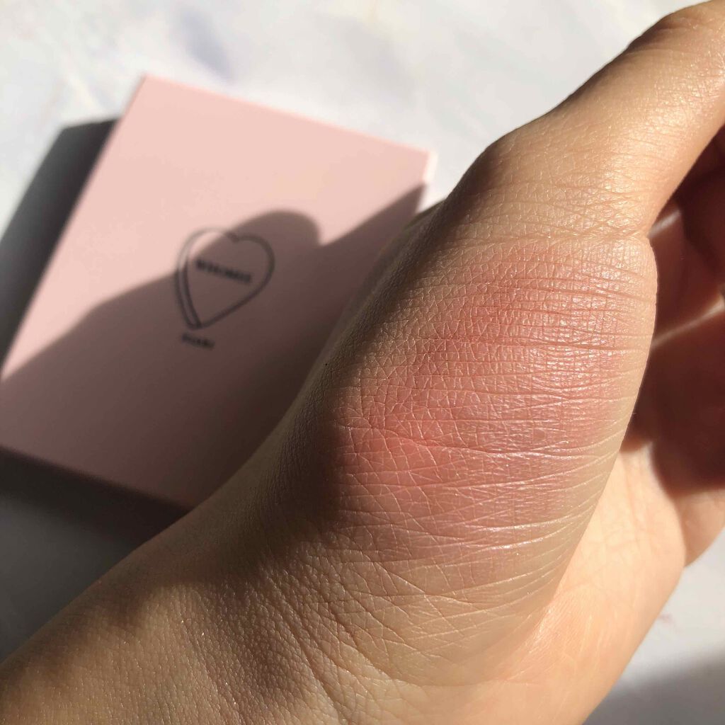 ブレンドチークカラー/WHOMEE/パウダーチークを使ったクチコミ（2枚目）