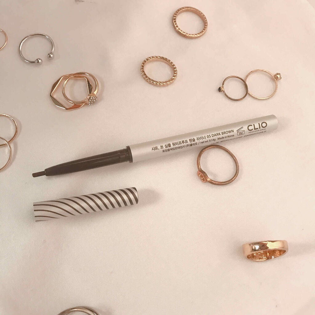 シャープ ソ シンプル ウォータープルーフ ペンシル ライナー/CLIO/ペンシルアイライナーを使ったクチコミ(2枚目)