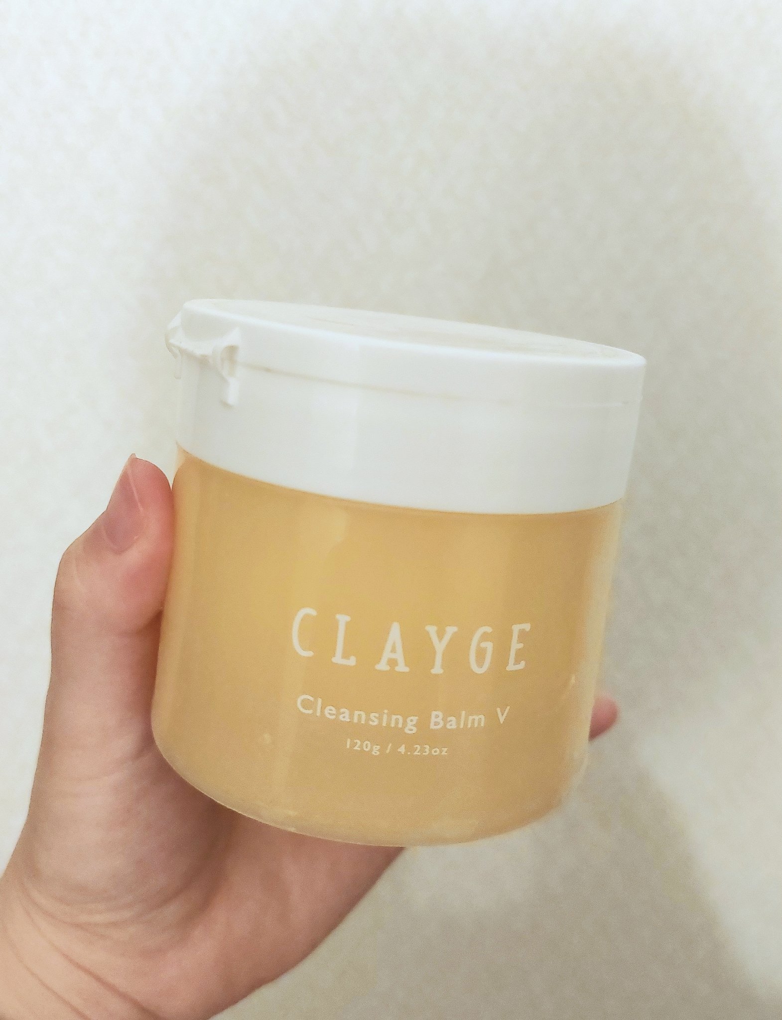 クレンジングバームV/CLAYGE/クレンジングバームを使ったクチコミ（1枚目）