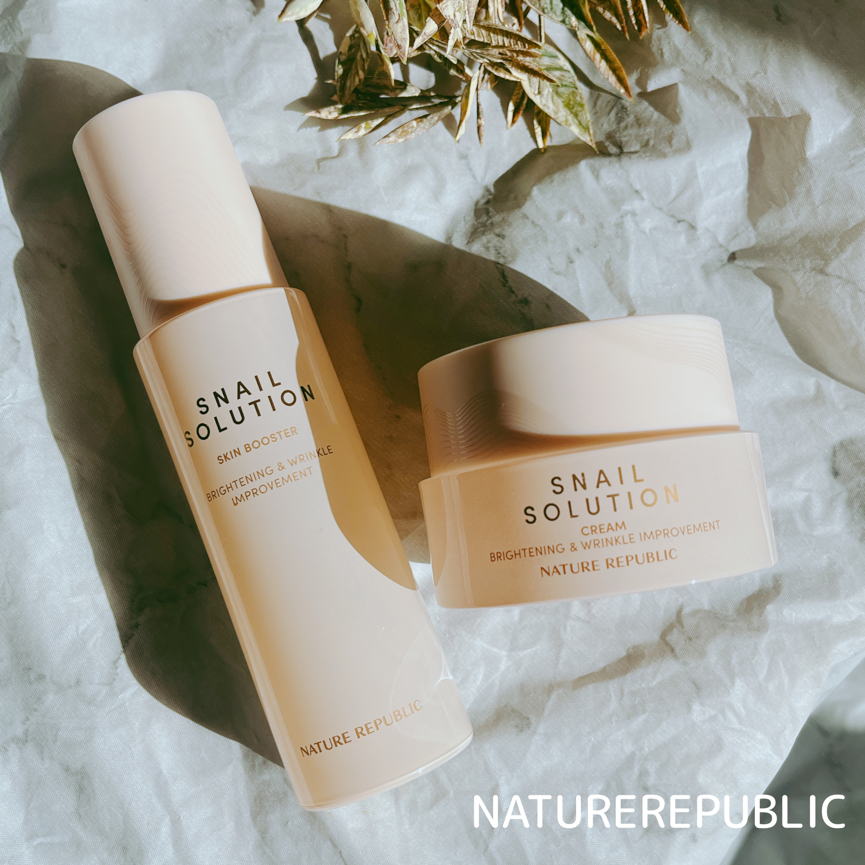 （旧）スネイルソリューションスキンブースター/ネイチャーリパブリック/ブースター・導入液を使ったクチコミ（1枚目）