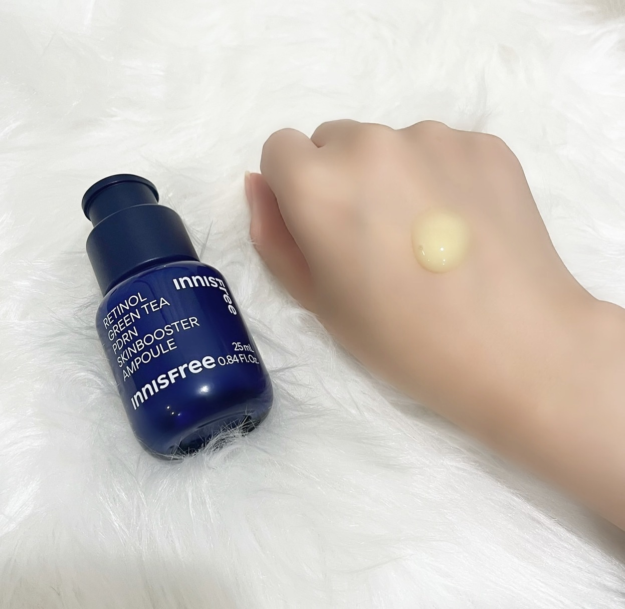 グリーンティーシード　ヒアルロン　クリーム/innisfree/フェイスクリームを使ったクチコミ（3枚目）