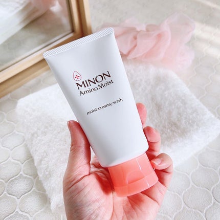 アミノモイスト モイストクリーミィ ウォッシュ/ミノン/洗顔フォームを使ったクチコミ(2枚目)