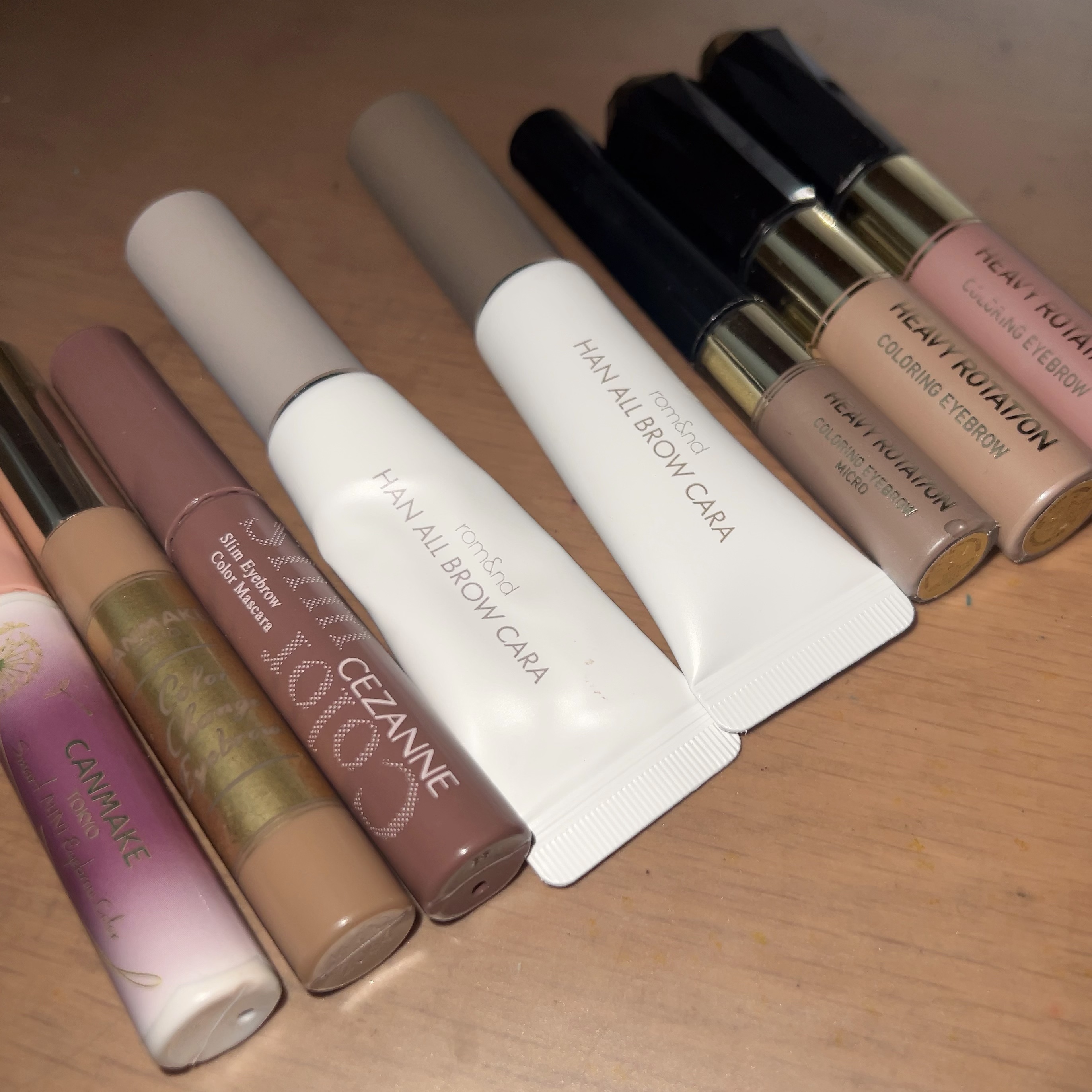 ハンオールブロウカラ/rom&nd/眉マスカラを使ったクチコミ（1枚目）