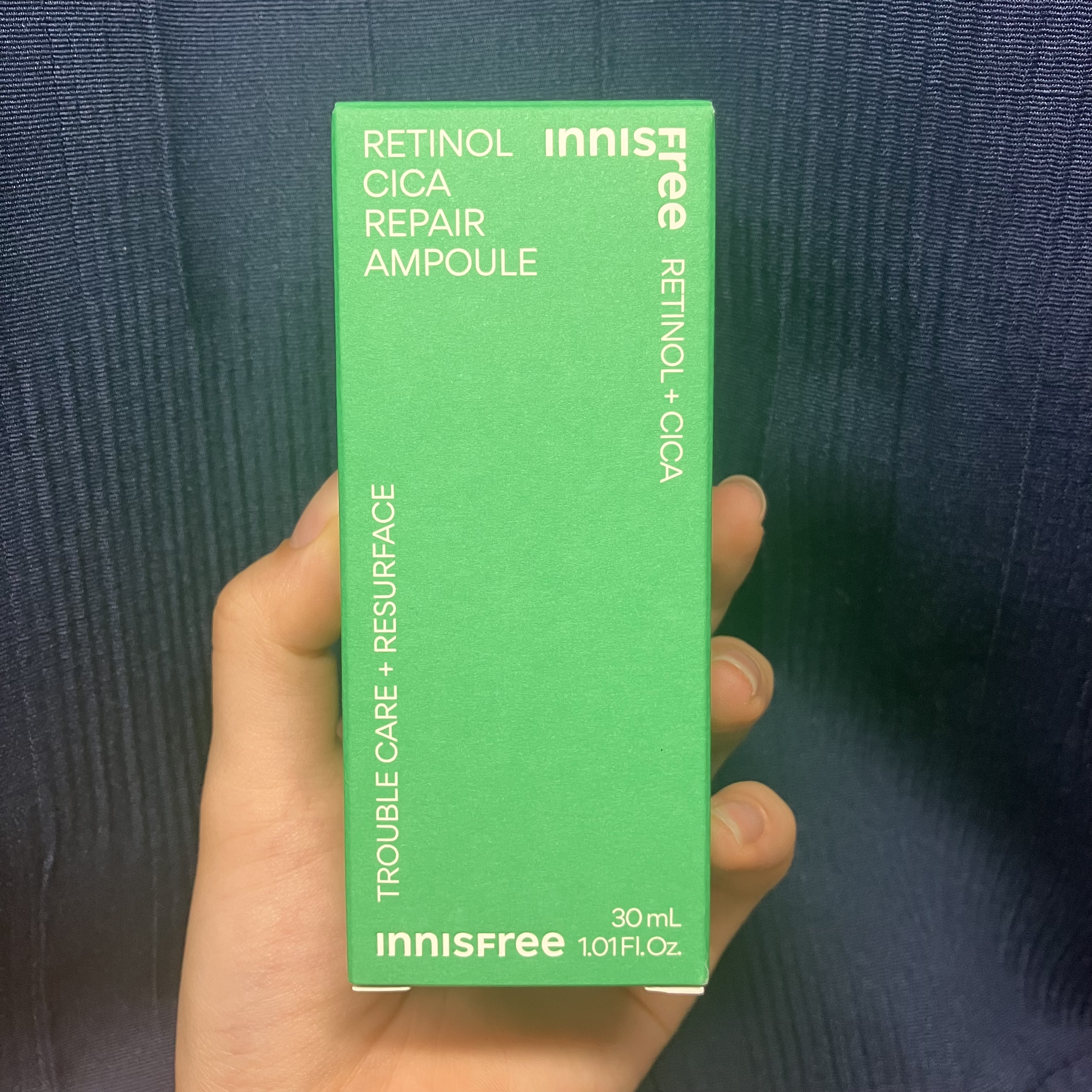 レチノール　シカ　リペア　セラム/innisfree/美容液を使ったクチコミ（3枚目）