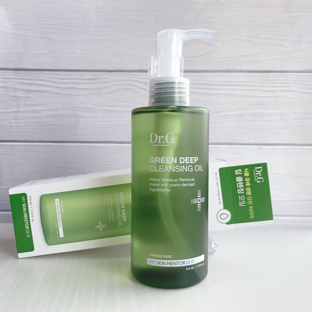 グリーンディープクレンジングオイル/Dr.G/オイルクレンジングを使ったクチコミ(1枚目)