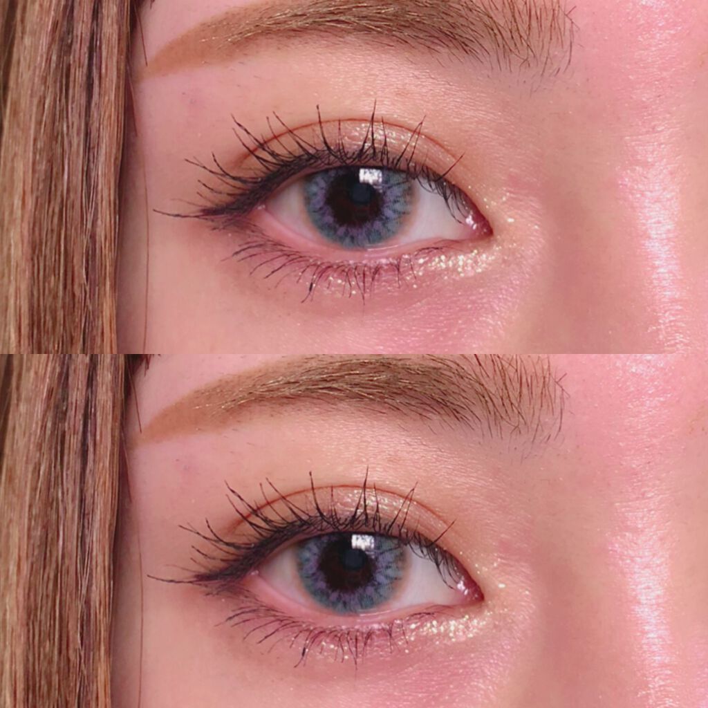 Peaceful Kristen ブルー/Hapa kristin/カラーコンタクトレンズを使ったクチコミ（2枚目）