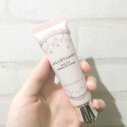 エアリーティント ウォータリーCCクリーム/JILL STUART/CCクリームを使ったクチコミ(1枚目)