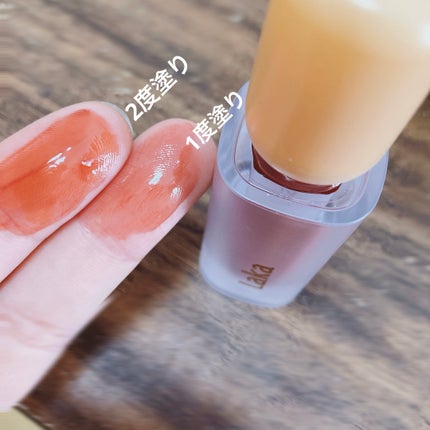 フルーティーグラムティント/Laka/リップティントを使ったクチコミ(2枚目)