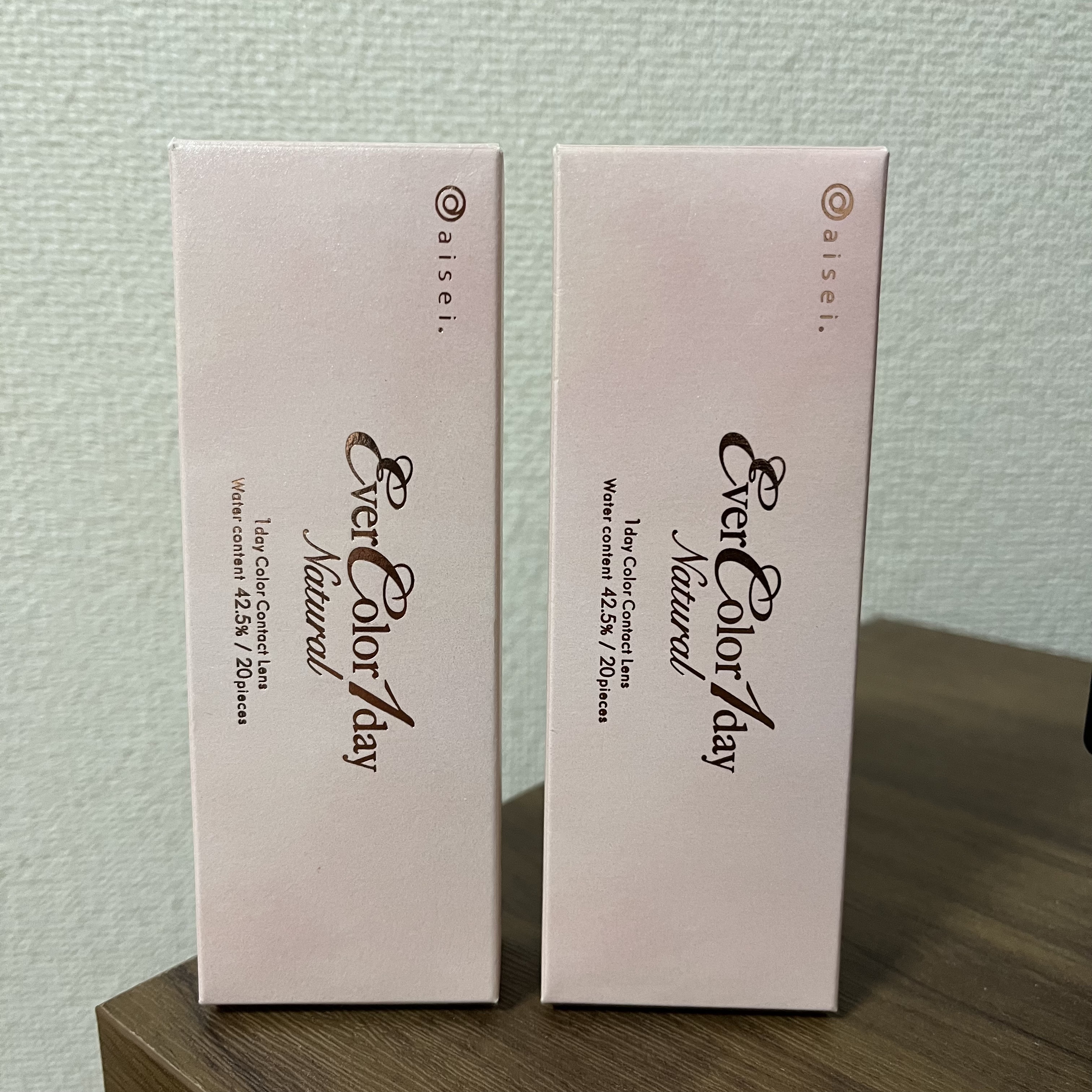 エバーカラーワンデー ナチュラル くぎづけの心/エバーカラー/ワンデー（１DAY）カラコンを使ったクチコミ（1枚目）