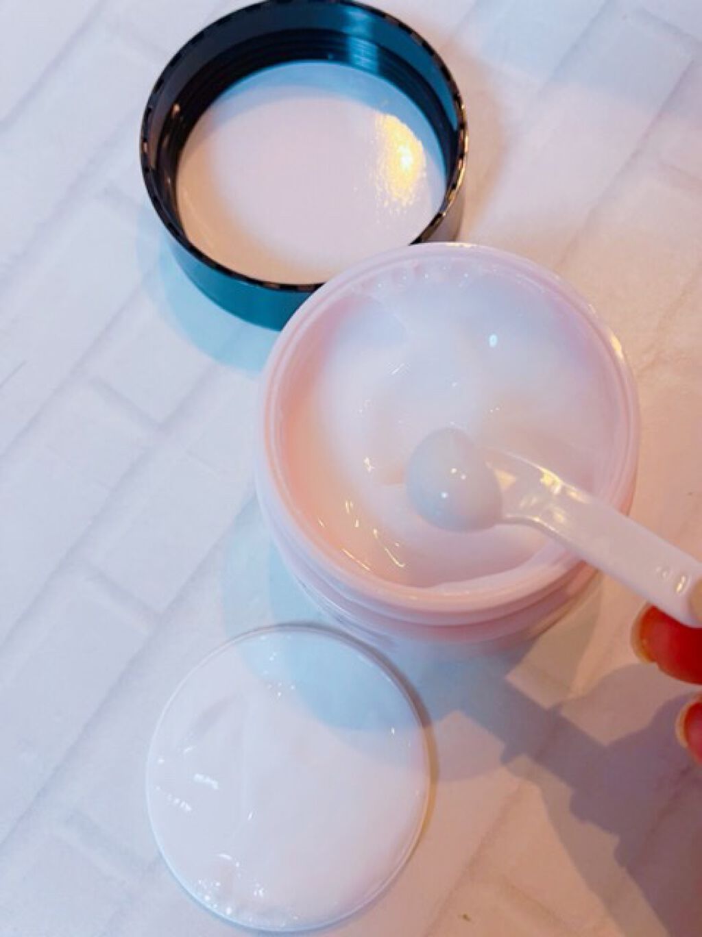 メディリフト ニードルリフトクリーム/YA-MAN TOKYO JAPAN/フェイスクリームを使ったクチコミ（2枚目）