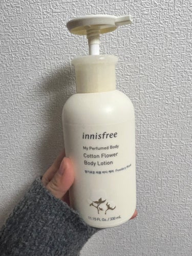 マイパフュームドボディ ローション コットンフラワー/innisfree/香水(その他)を使ったクチコミ（1枚目）