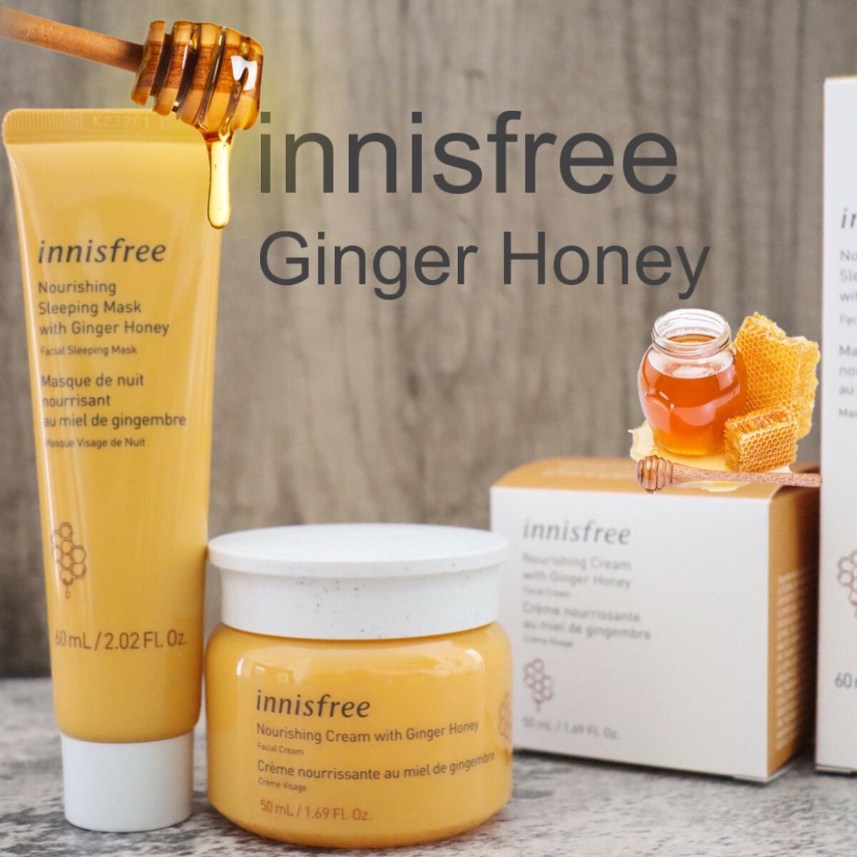 ジンジャーハニー モイストクリーム/innisfree/フェイスクリームを使ったクチコミ(1枚目)