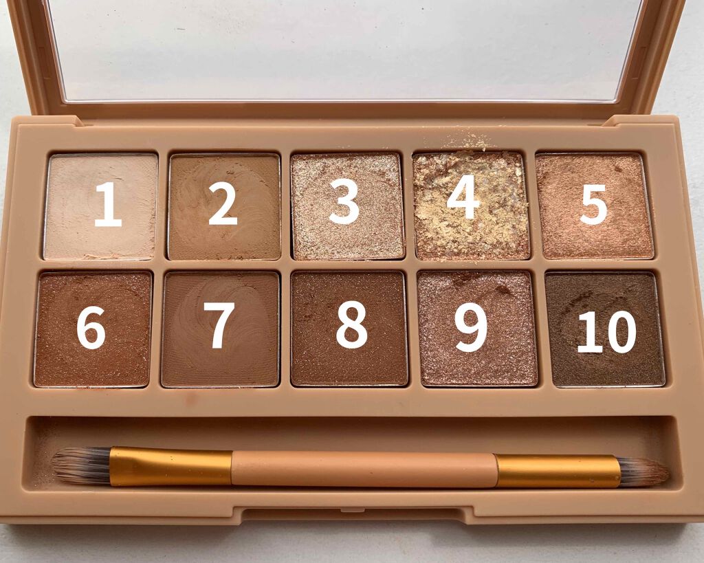 プロ アイ パレット/CLIO/アイシャドウパレットを使ったクチコミ（2枚目）