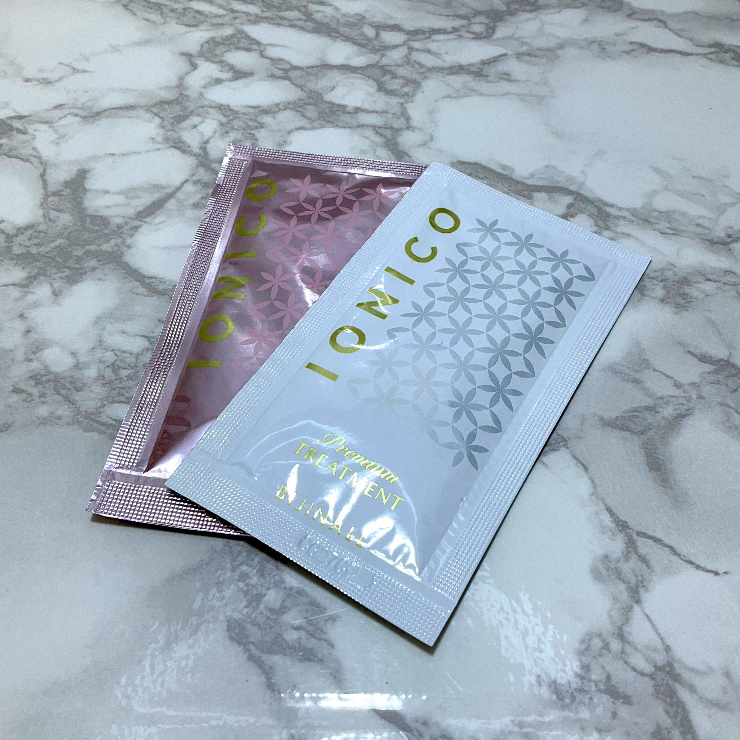 IONICO プレミアム ボンドメンテトリートメント/IONICO/洗い流すヘアトリートメントを使ったクチコミ（1枚目）