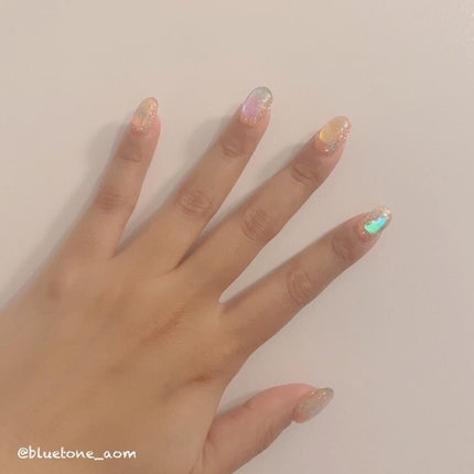 ジェルネイル(ライト対応)/セリア/ジェルネイルを使ったクチコミ(7枚目)