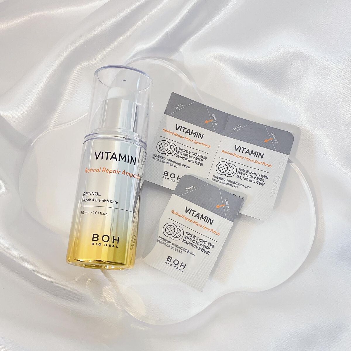 ビタミン レチノール リペア マイクロ スポット パッチ/BIOHEAL BOH/その他スキンケアを使ったクチコミ(1枚目)
