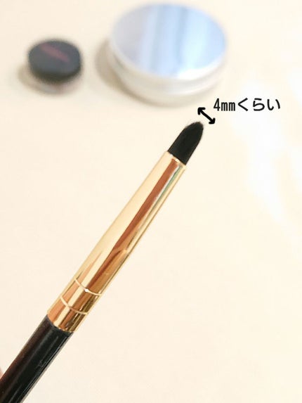 MFL アイシャドウブラシ/moitiful/メイクブラシを使ったクチコミ(3枚目)