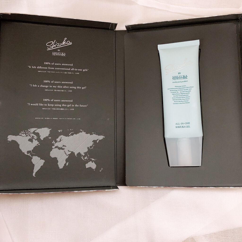 オールインワン シズカゲル/Shizuka BY SHIZUKA NEWYORK/オールインワン化粧品を使ったクチコミ（1枚目）