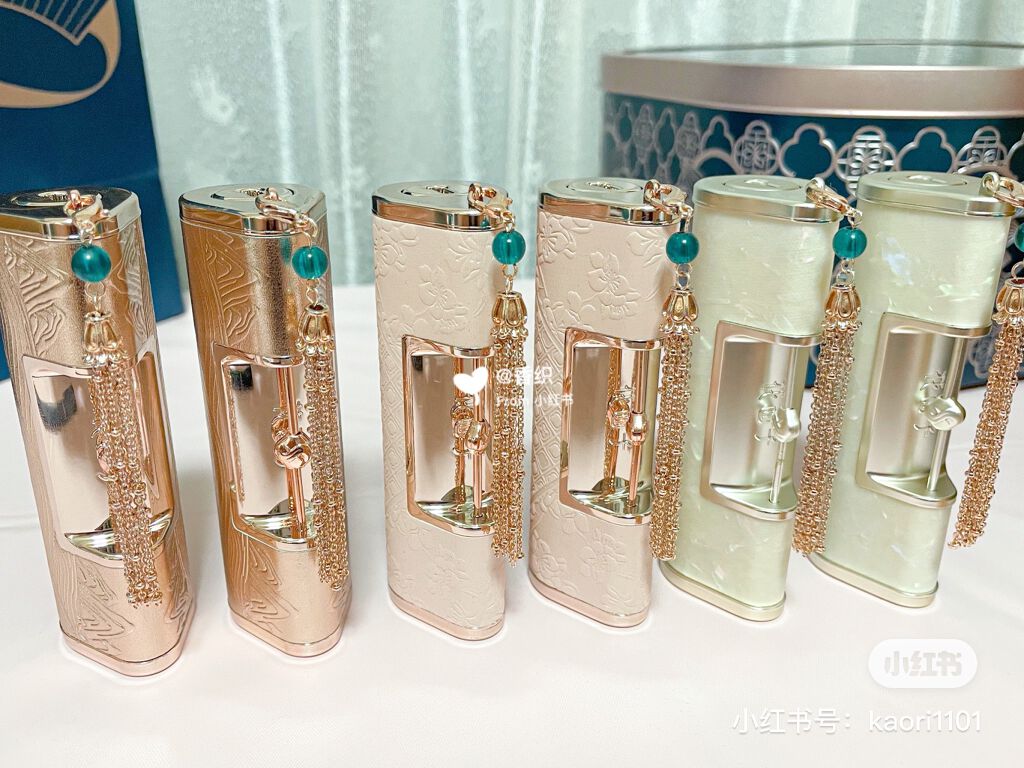 百花同心錠 彫刻リップ/花西子/口紅を使ったクチコミ(9枚目)