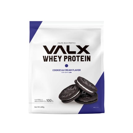バルクス VALX ホエイプロテイン クッキー&クリーム風味