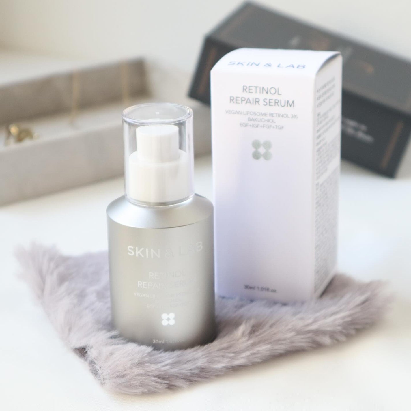 ヴィーガンリポソームレチノールセラム/SKIN&LAB/美容液を使ったクチコミ(1枚目)