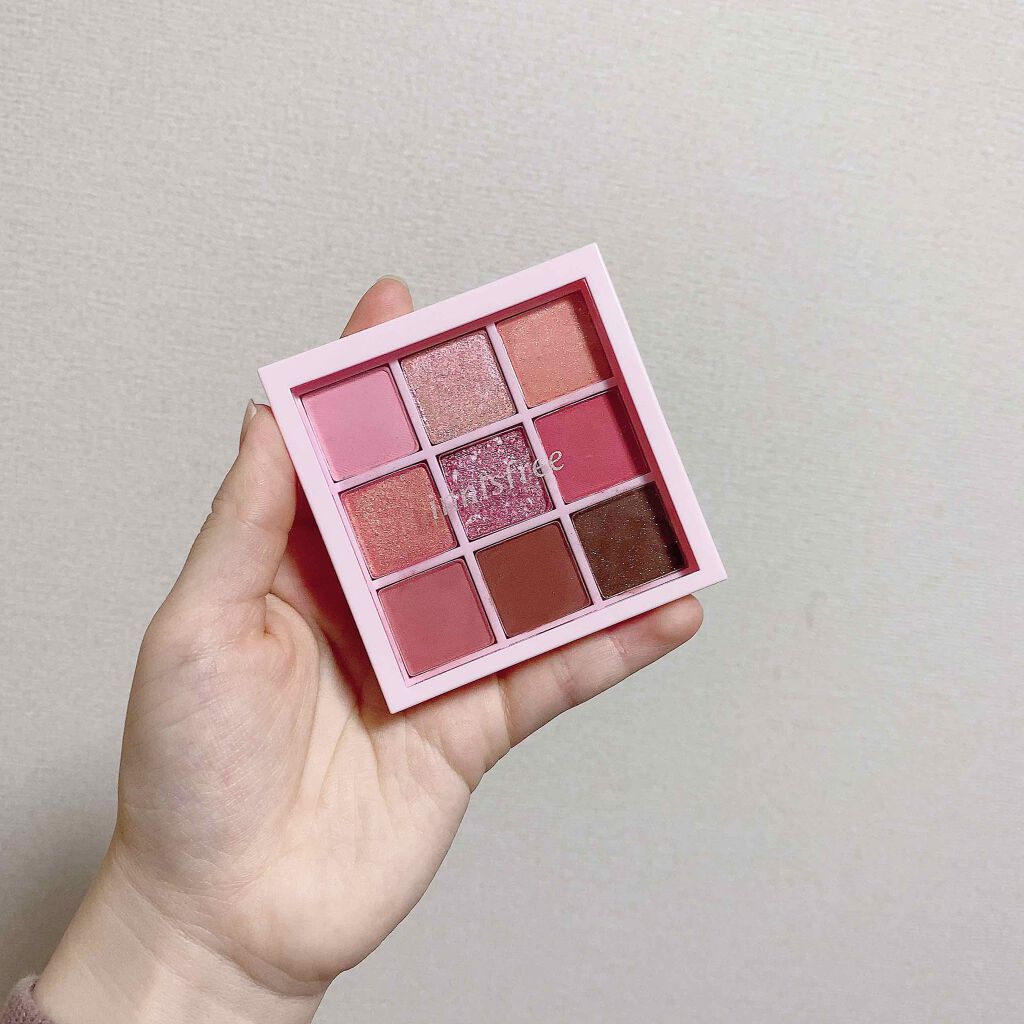 チェリーブロッサム アイシャドウ パレット 2020 Jeju Color Picker/innisfree/アイシャドウパレットを使ったクチコミ(2枚目)