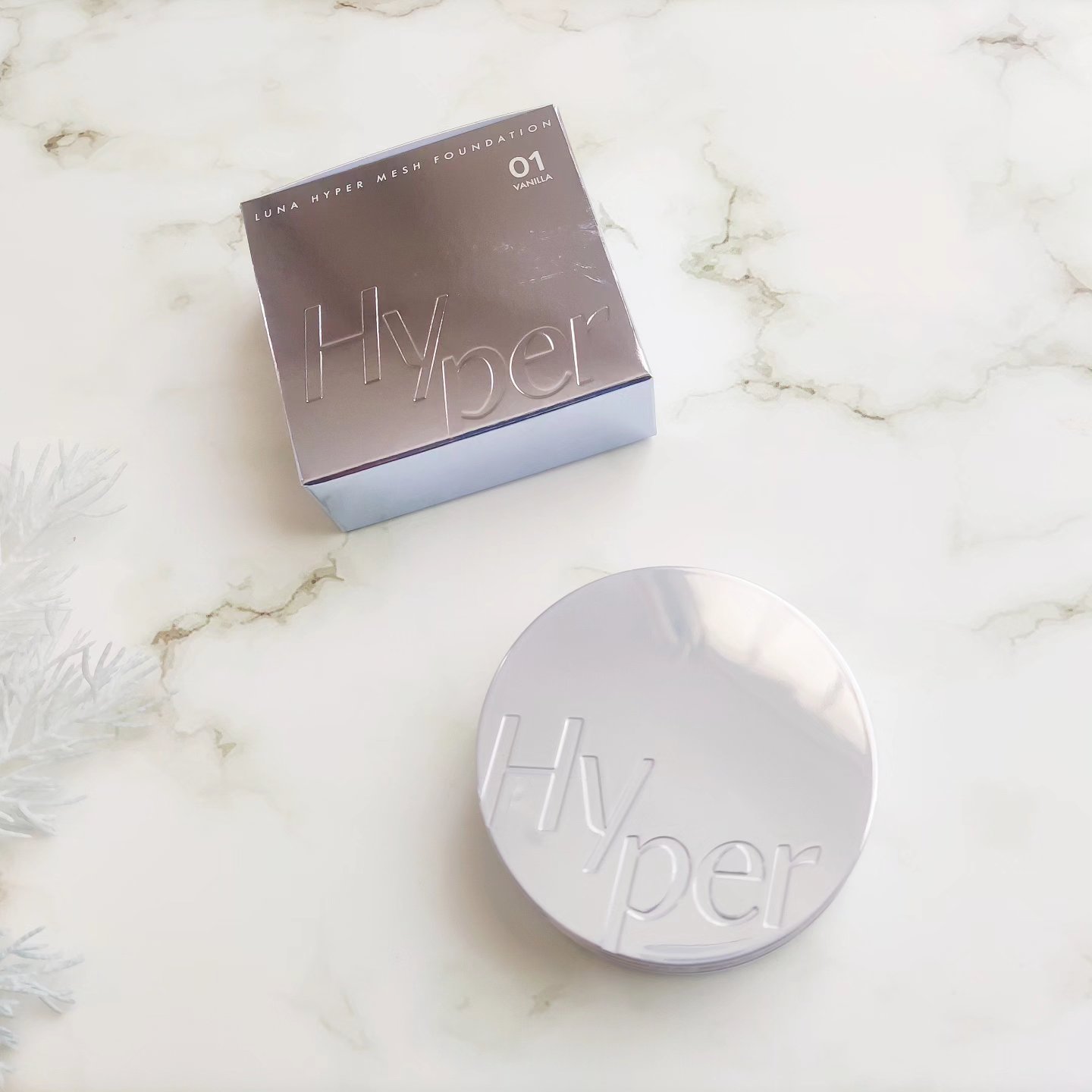 ハイパーメッシュファンデーション/LUNA/クッションファンデーションを使ったクチコミ（2枚目）