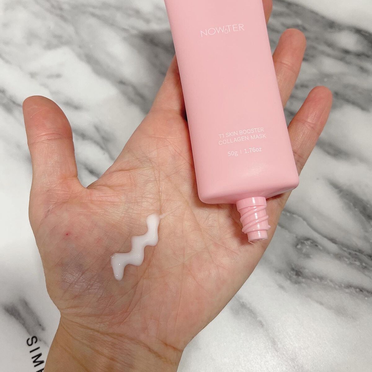 T1 スキンブースター コラーゲンマスク/NOWATER/シートマスク・パックを使ったクチコミ（3枚目）