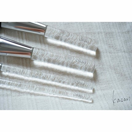 オルビス フィニッシングブラシのクチコミ「ORBIS
アイブローブラシ
アイカラーブラシ
チークブラシ
フィニッシングブラシ
OR.....」(3枚目)