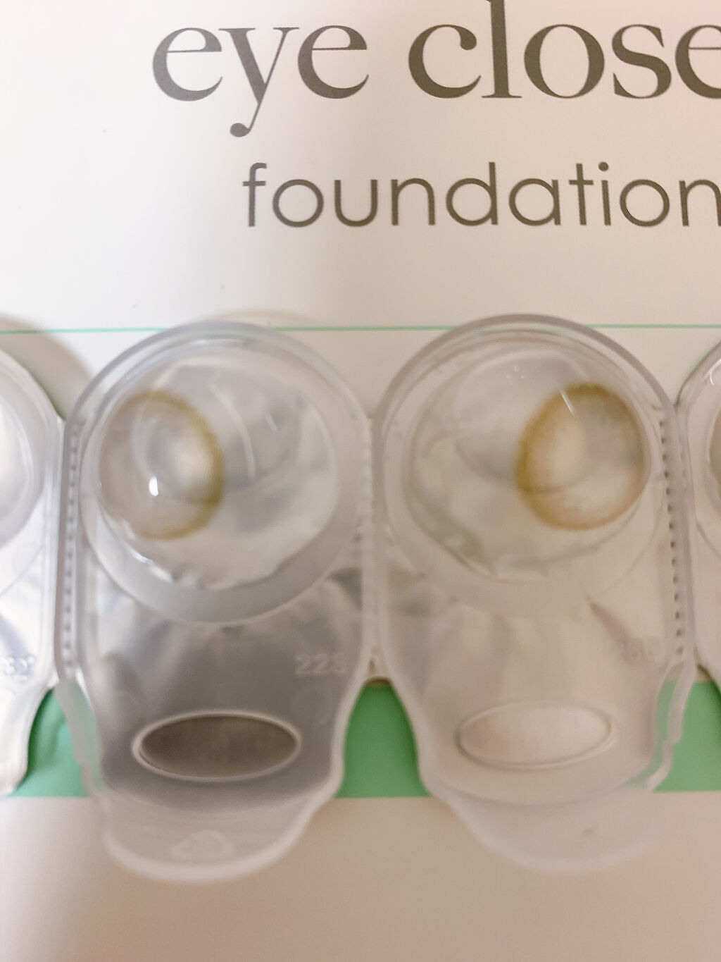 eye closet MOIST UV/EYE CLOSET/ワンデー（１DAY）カラコンを使ったクチコミ（2枚目）