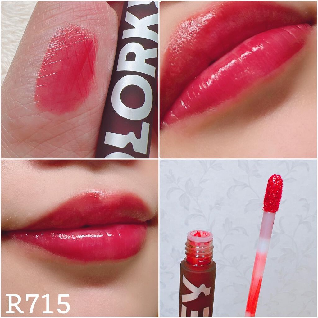 シャインミラーティント/COLORKEY/リップティントを使ったクチコミ(7枚目)