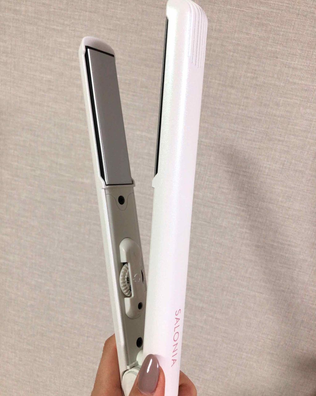 ストレートヘアアイロン/SALONIA/ストレートアイロンを使ったクチコミ（2枚目）