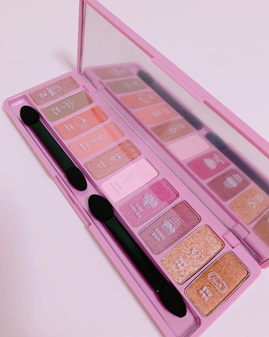 プレイカラー アイシャドウ/ETUDE/アイシャドウパレットを使ったクチコミ（2枚目）