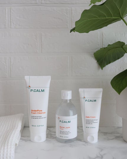 アンダーポアフォームクレンザー/P.CALM/洗顔フォームを使ったクチコミ(2枚目)