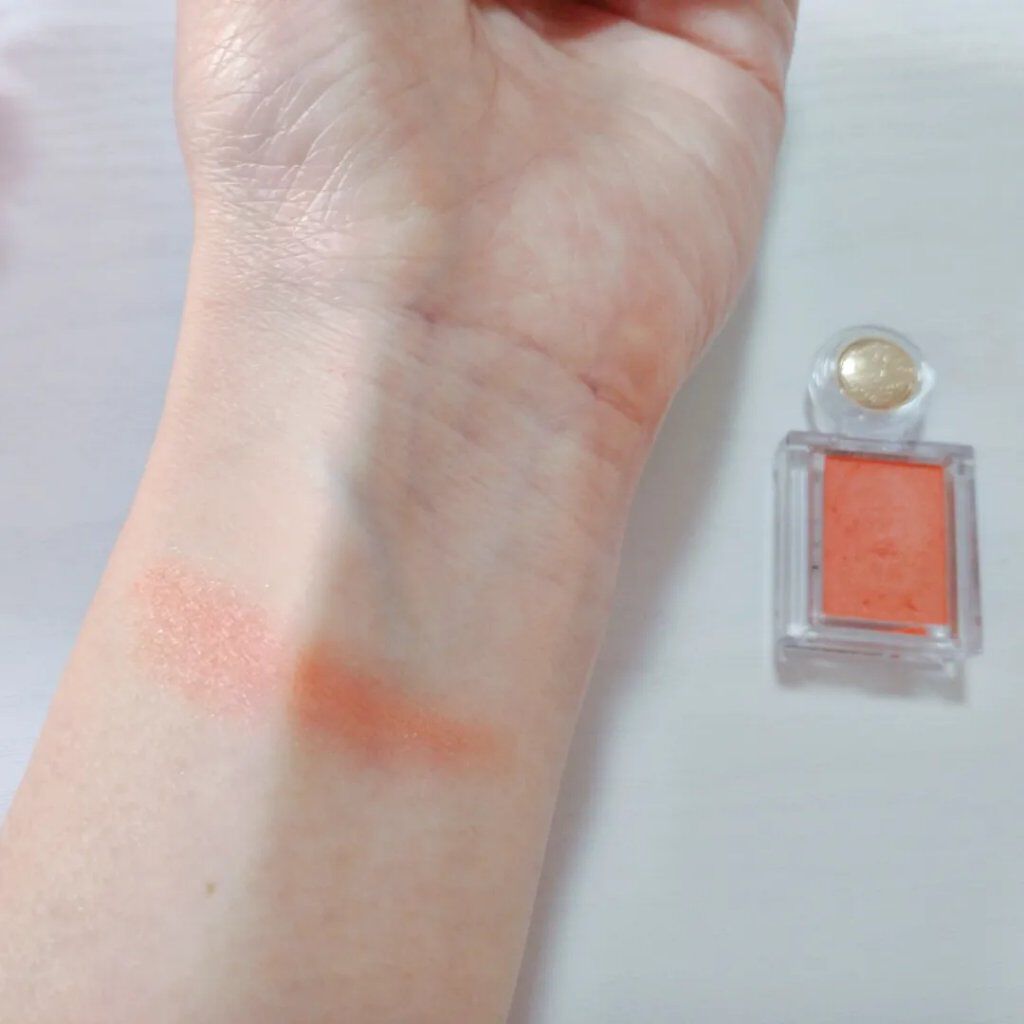 シャドーカスタマイズ OR481 マリー/MAJOLICA MAJORCA/単色アイシャドウを使ったクチコミ（2枚目）