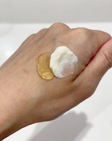 ホワイトトリュフダブルセラムアンドクリーム/ダルバ/フェイスクリームを使ったクチコミ(5枚目)