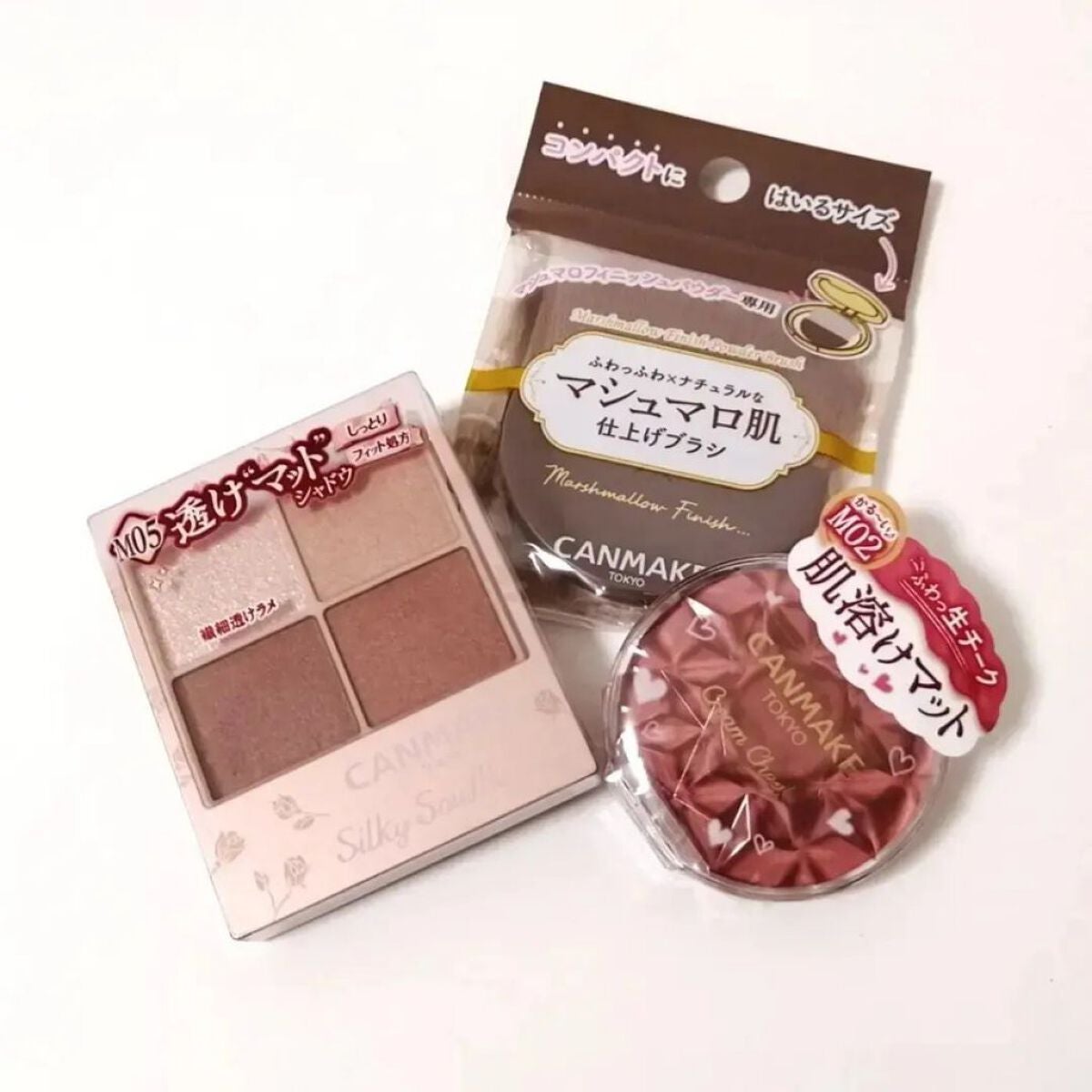 クリームチーク(マットタイプ)/キャンメイク/ジェル・クリームチークを使ったクチコミ(4枚目)