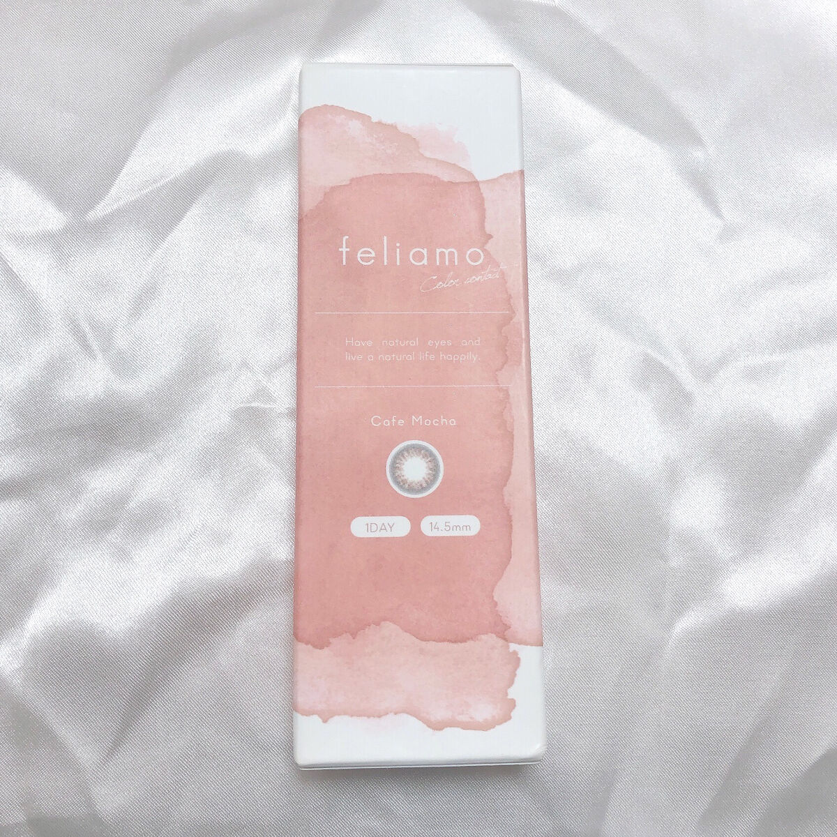 feliamo 1day カフェモカ/feliamo/ワンデー（１DAY）カラコンを使ったクチコミ（3枚目）