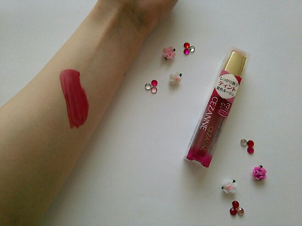カラーティントリップ/CEZANNE/リップティントを使ったクチコミ（1枚目）