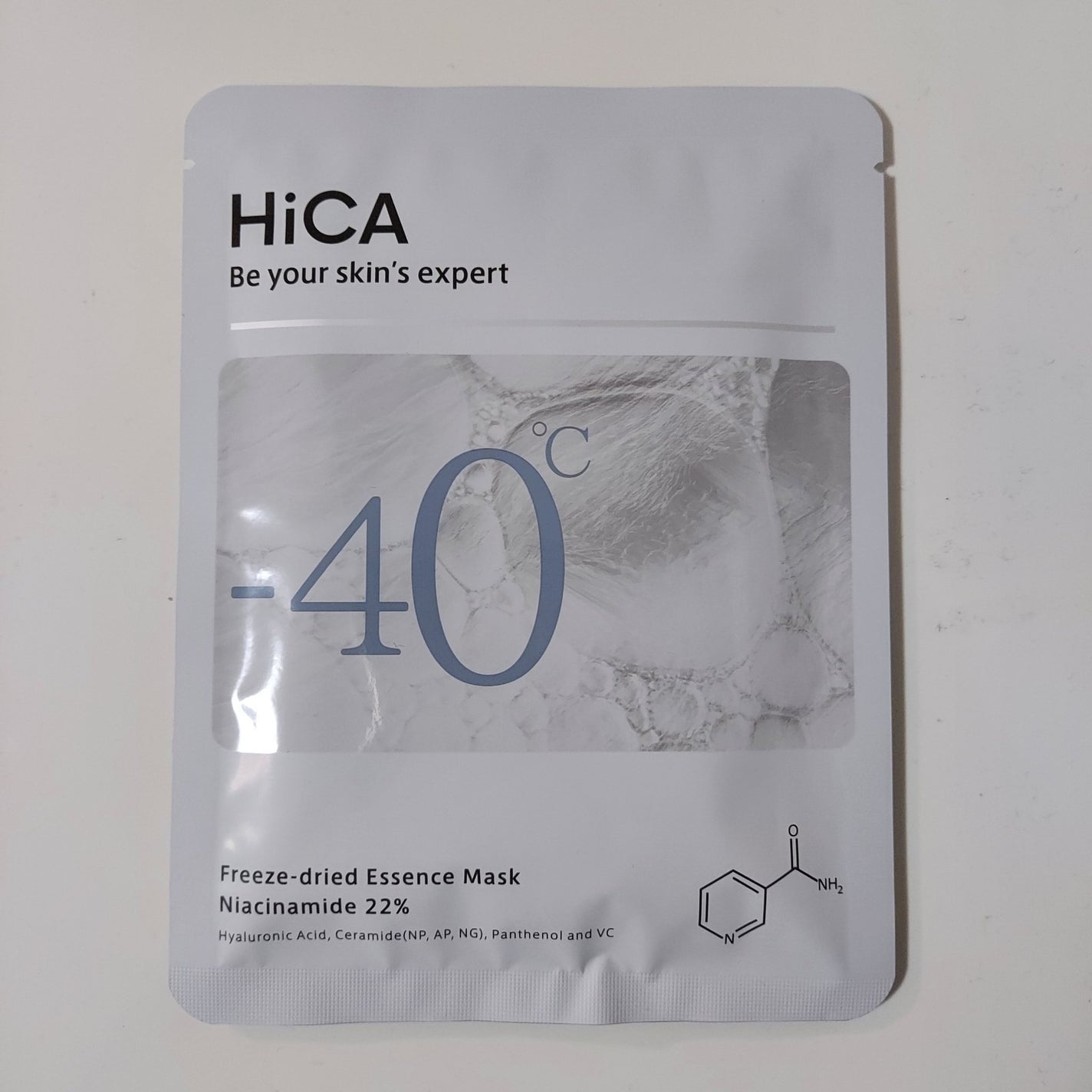 フリーズドライエッセンスマスク ナイアシンアミド22%/HiCA/シートマスク・パックを使ったクチコミ(7枚目)