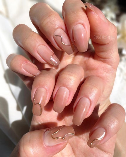 ラブリーカラージェル/グレースジェル/ジェルネイルを使ったクチコミ(5枚目)