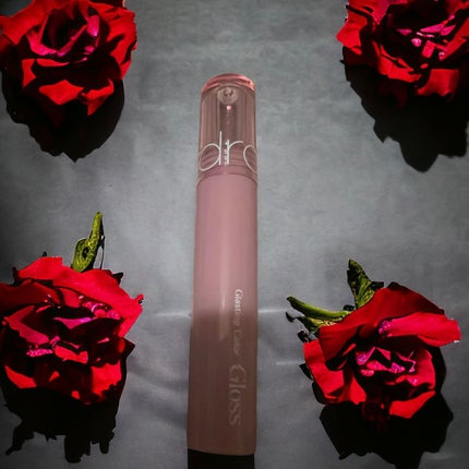 グラスティングカラーグロス/rom&nd/リップグロスを使ったクチコミ(1枚目)