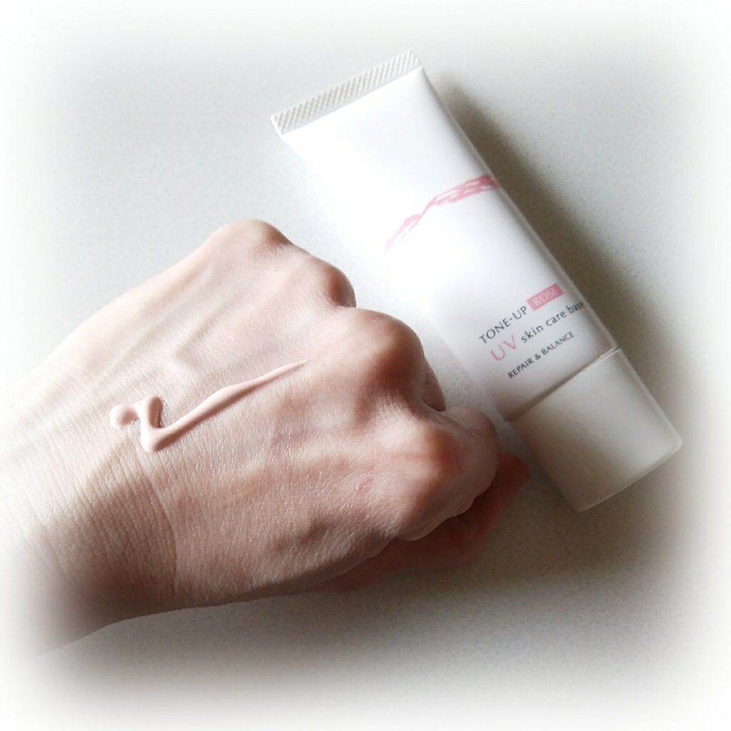 リペア&バランス スキンケアUVベース<トーンアップローズ>/Repair&Balance/日焼け止めクリームを使ったクチコミ(2枚目)